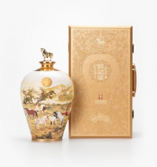 信记号老班章茶王地·普洱茶（生茶）瓷罐装2025