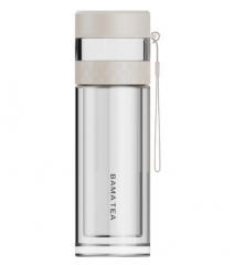 八马茗悦玻璃茶水分离杯(500龙井赠品请勿单独下单）