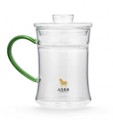 八马茗润月牙滤茶杯