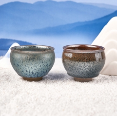 八马茶业 盏匠建盏-瑞雪兆丰年对杯