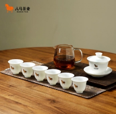 八马白瓷茶具套组（130ml）