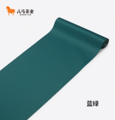 八马纯色茶席-蓝绿