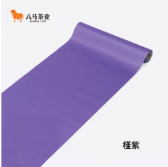 八马纯色茶席-槿紫