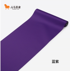 八马纯色茶席-蓝紫