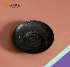 黑金大漆铜杯垫
