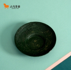 绿金大漆铜杯垫